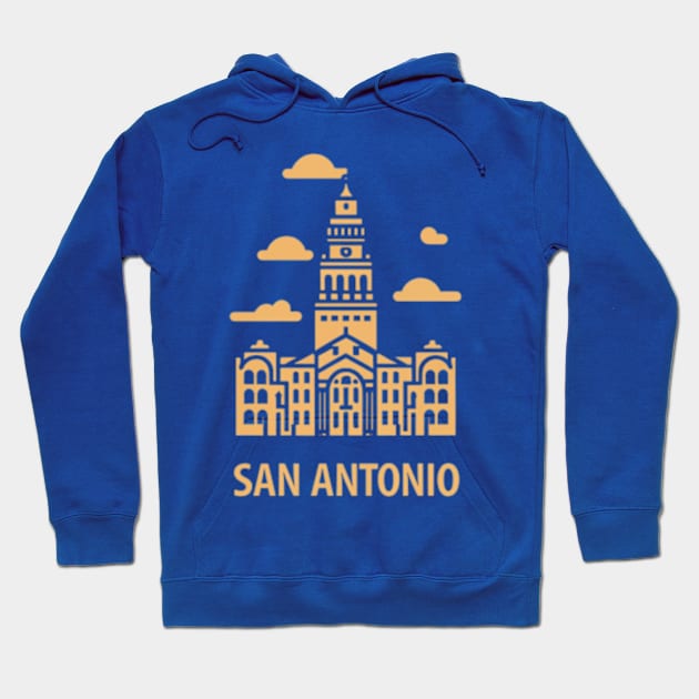 San Antonio Hoodie by TshirtMA